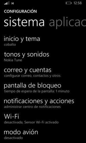 Correo y Cuentas