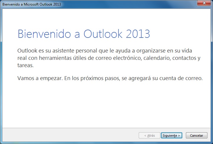 Bienvenido a Outlook 2013 Bienvenido a Outlook 2013
