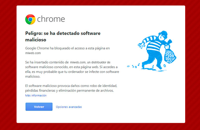 blacklist de google