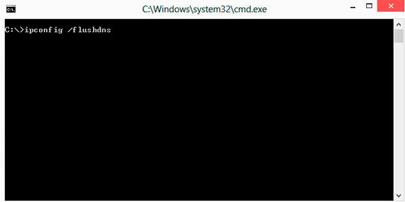 limpiar cache DNS